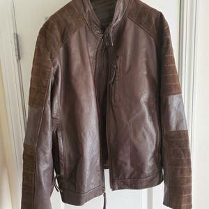 Leather jacket